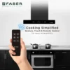 Faber Chimney 60cm Hood Dazzle remote control