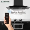 Faber Chimney 75cm Hood Mystic Auto-Clean Wall Chimney product image