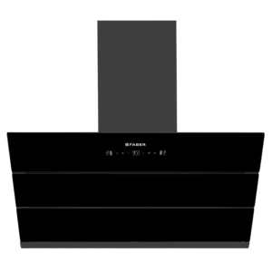 Faber Chimney 90cm Hood Aether BLDC Filterless Auto-Clean Wall Chimney Matte Black