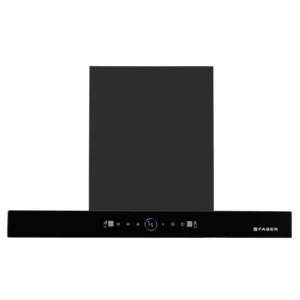 Faber Chimney 75cm Hood Dazzle BLDC Filterless Auto-Clean Wall Chimney Matte Black