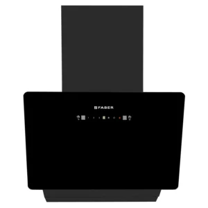 Faber Chimney 60cm Hood Mojito Filterless Auto-Clean Wall Chimney Black Glass
