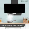Faber Hood Mojito 90cm chimney in kitchen