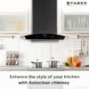 Faber Chimney 60cm Hood Polo Auto-Clean Wall Chimney product image