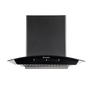 Faber Chimney 60cm Hood Polo Filterless Auto-Clean Wall Chimney Black