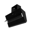 Faber Hood Zenith 90cm right side opening view