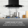 Faber Chimney 60cm Hood Everest Auto-Clean Wall Chimney product image