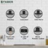 Faber Chimney 90cm Hood Bonito Auto-Clean Wall Chimney product image