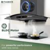Faber Chimney 75cm Hood Zeal BLDC Filterless Auto-Clean Wall Chimney product image