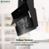 Faber Chimney 60cm Hood Zenith Auto-Clean Wall Chimney product image