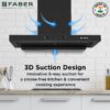 Faber Chimney 90cm Hood Bonito Auto-Clean Wall Chimney product image