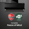 Faber Chimney 90cm Hood Artemis Auto-Clean Wall Chimney product image