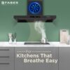 Faber Chimney 90cm Hood Charm BLDC Filterless Auto-Clean Wall Chimney product image