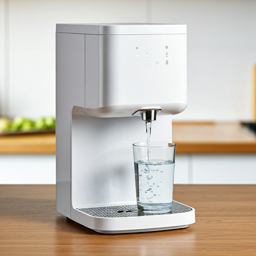 Water purifier dispensing clean water