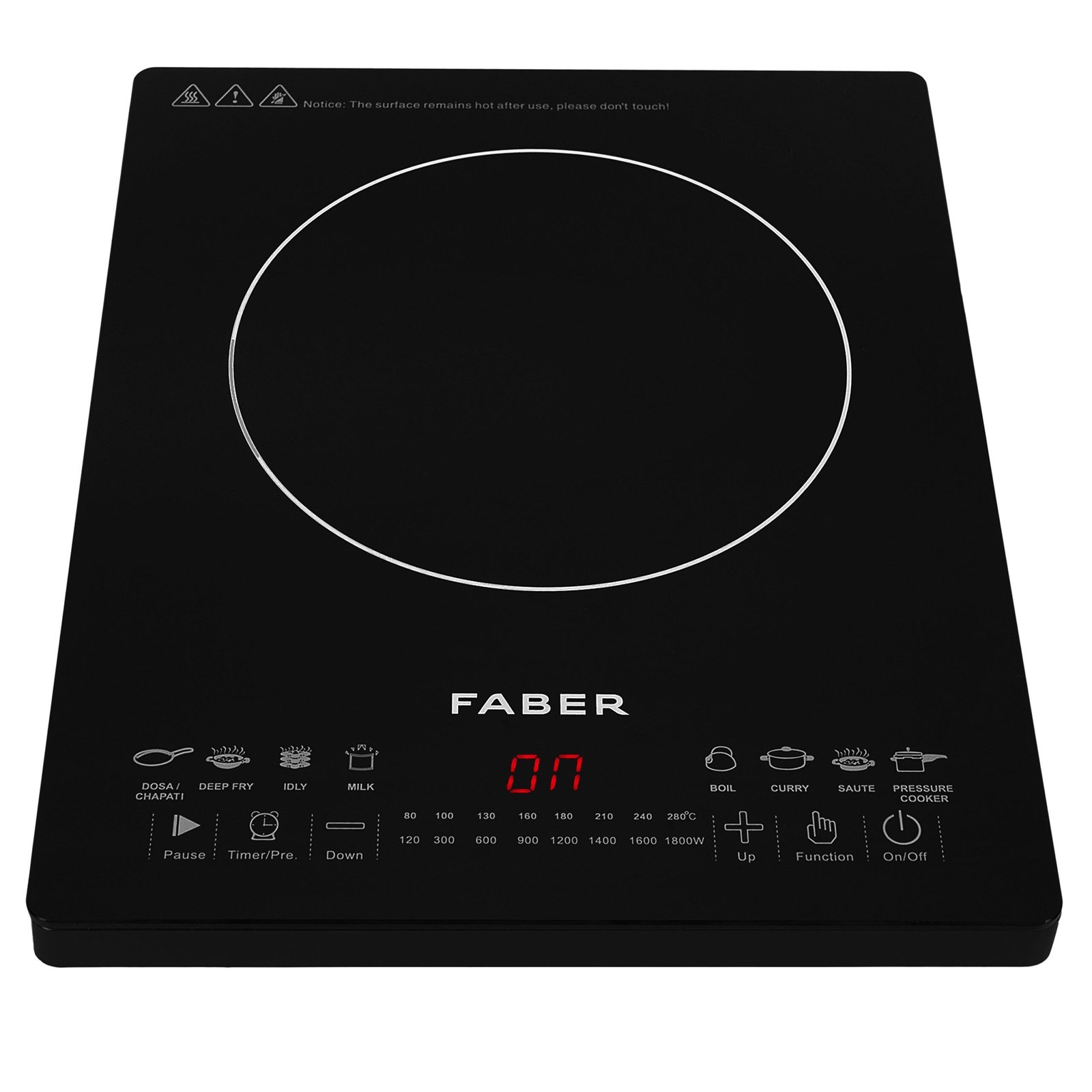 Faber INDUCTION FIP REMO BK | Official Faber image 1 | SKU 108.0720.111 | Ajay Trading Co.