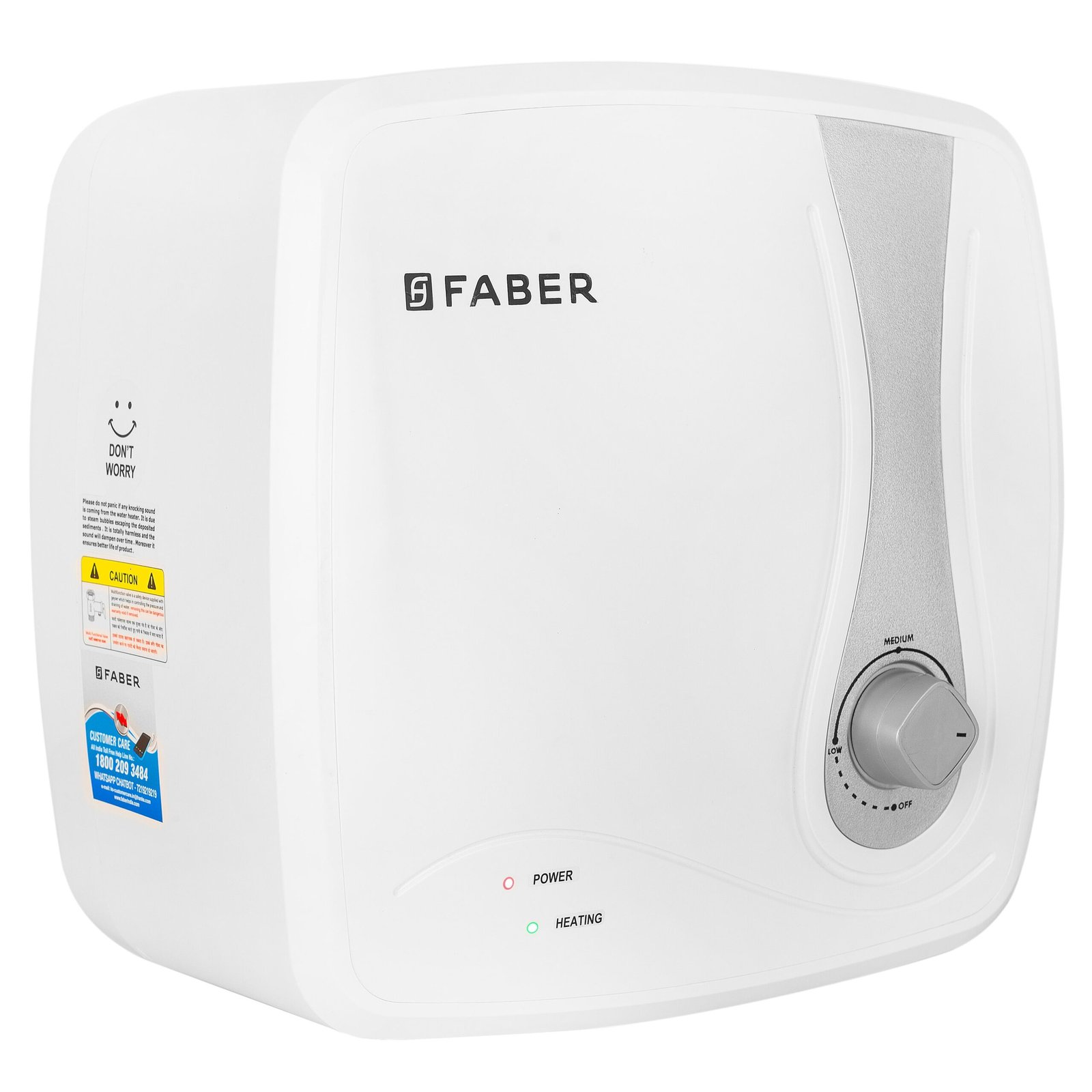 Faber LEXUS 10 (White + Silver) | Official Faber image 2 | SKU 119.0726.381 | Ajay Trading Co.
