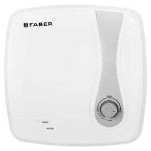 Faber FWG LEXUS 15 (White + Silver) water heater / geyser | Ajay Trading Co. product image