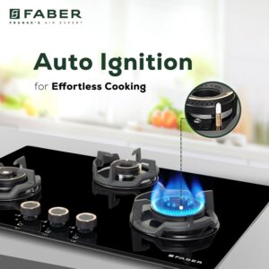 Faber Hob Experia Ht753 Alu AI FFD IN Flame Failure Device Built-in hob official Faber model image 2 | SKU 106.0750.953 | Ajay Trading Co.