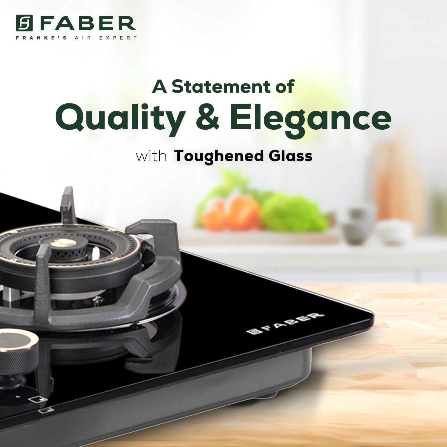 Faber Hob Experia Ht754 Alu AI FFD IN Flame Failure Device Built-in hob official Faber model image 4 | SKU 106.0750.955 | Ajay Trading Co.