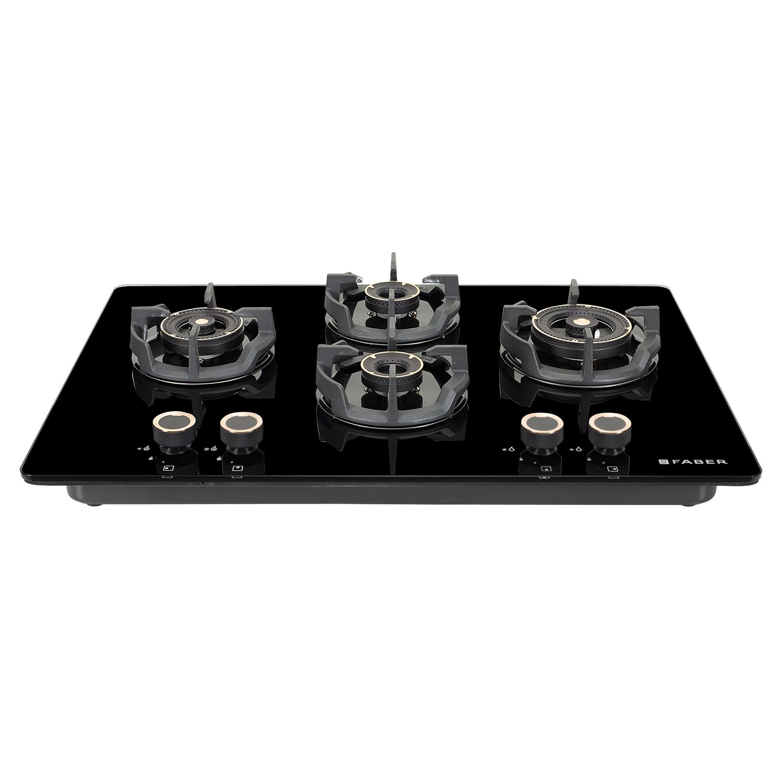 Faber Hob Experia Ht754 Alu AI FFD IN Flame Failure Device Built-in hob official Faber model image 7 | SKU 106.0750.955 | Ajay Trading Co.