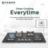 Faber Hob Bella Ht904 BR AI FFD IN Spill Proof Design Built-in hob official Faber model image 4 | SKU 106.0750.963 | Ajay Trading Co.