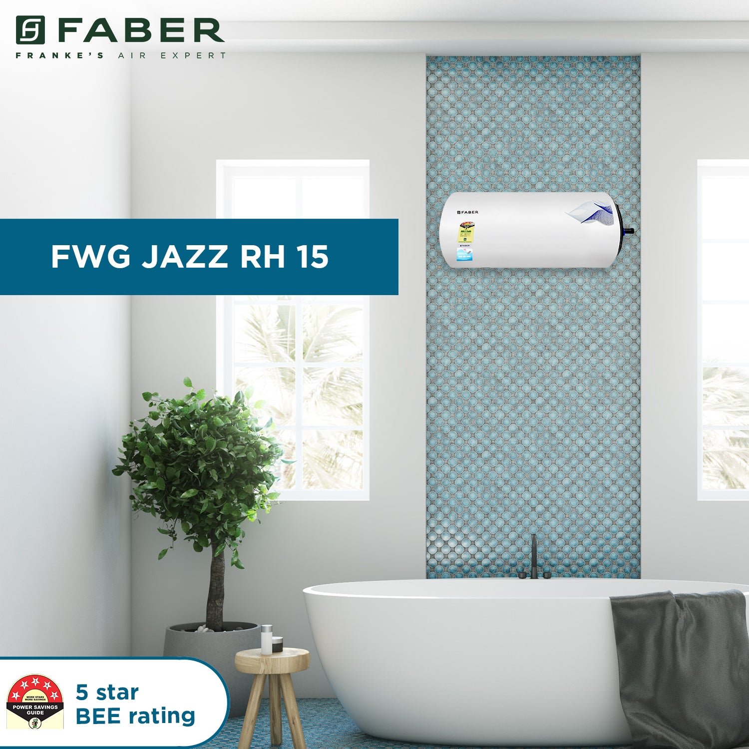 Faber Jazz 15 RHS official Faber image 2 | SKU 119.0596.660 | Ajay Trading Co.