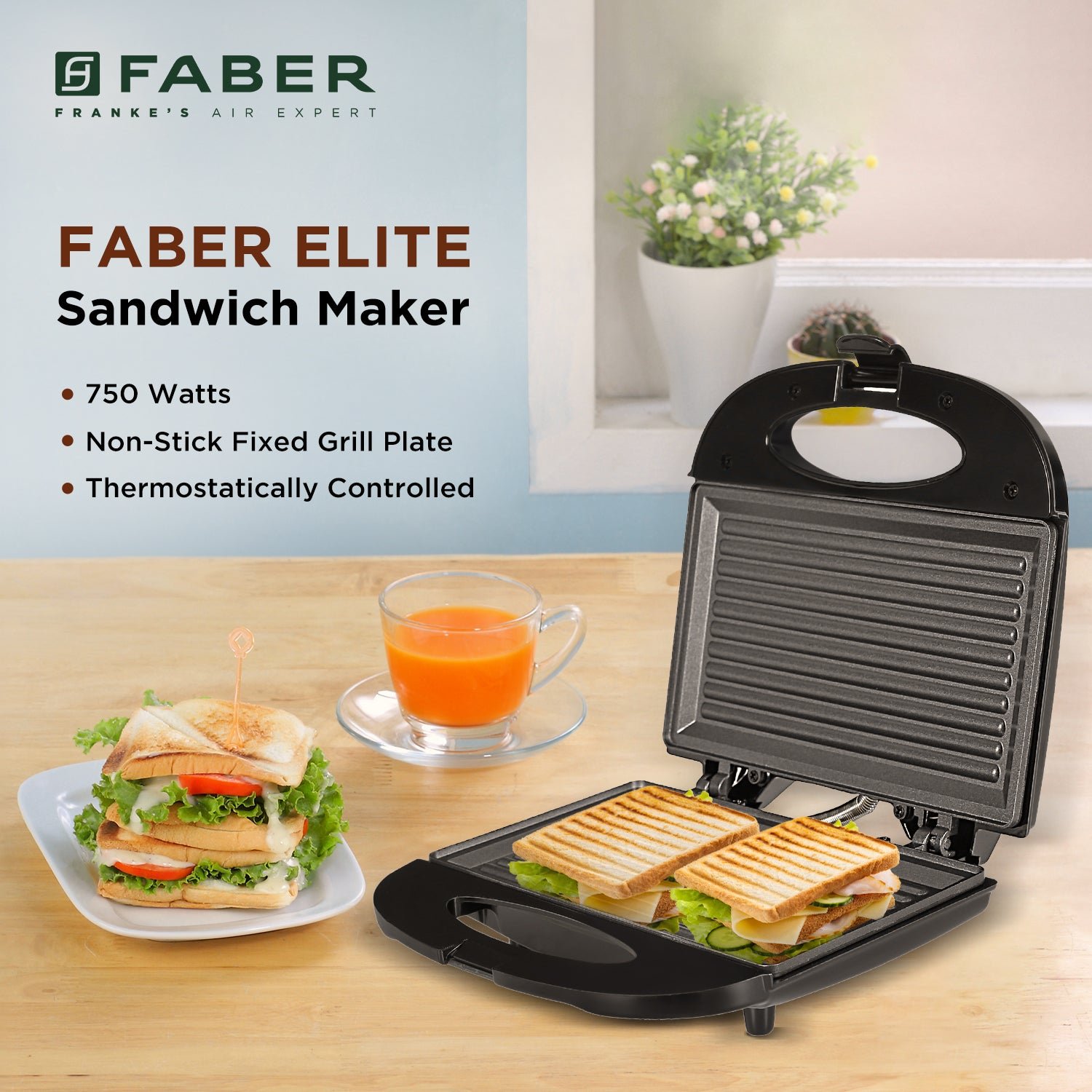 Faber FSTG 750 BK official Faber image 6 | SKU 131.0629.764 | Ajay Trading Co.