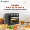 Faber FAF 20L Oven 2 in 1 BK official Faber image 2 | SKU 131.0695.376 | Ajay Trading Co.