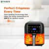Faber AIR FRYER 8L DIGITAL SCREEN AFT08008A official Faber image 5 | SKU 131.0726.568 | Ajay Trading Co.