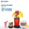Faber FSB SPORTZ BLENDER 3N1 WINE BIRD official Faber model image 5 | SKU 131.0726.659 | Ajay Trading Co.