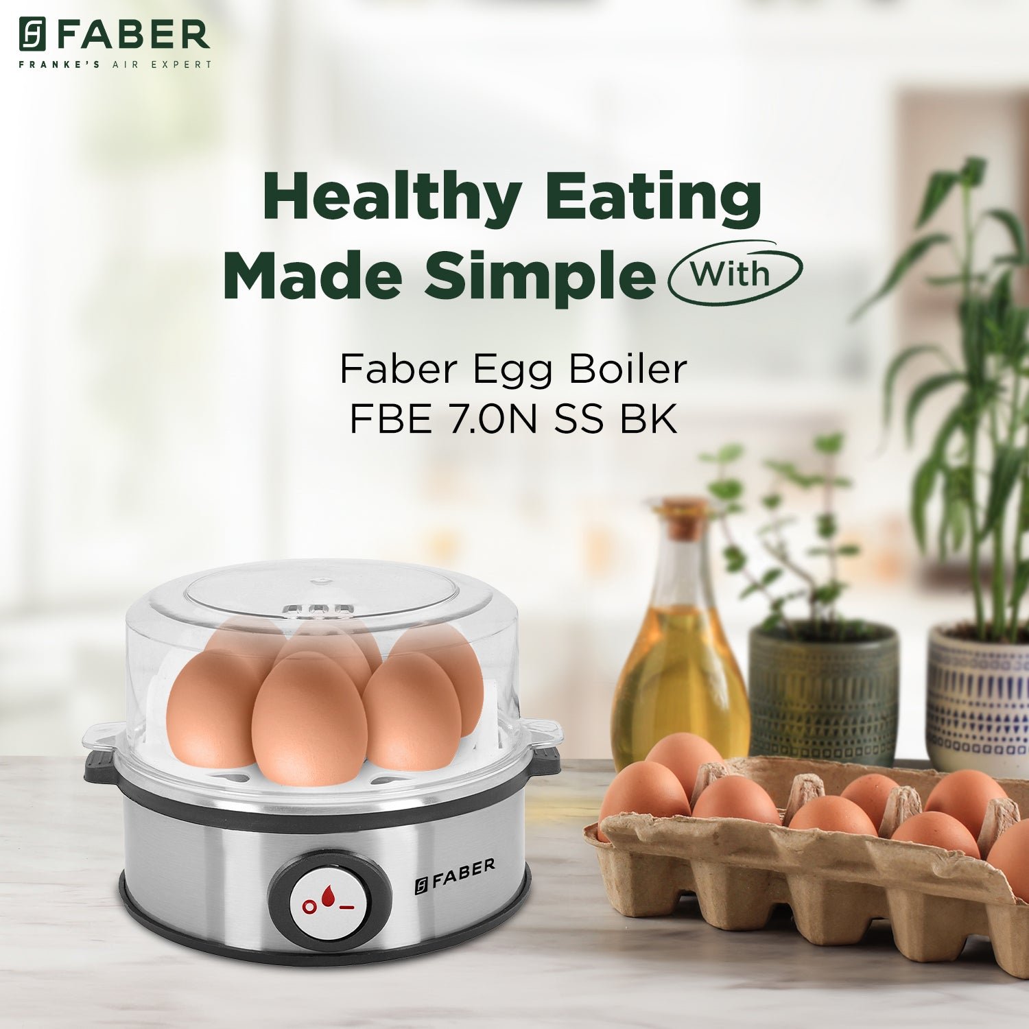 Faber FBE 7.0N SS BK | Official Faber image 3 | SKU 131.0727.868 | Ajay Trading Co.
