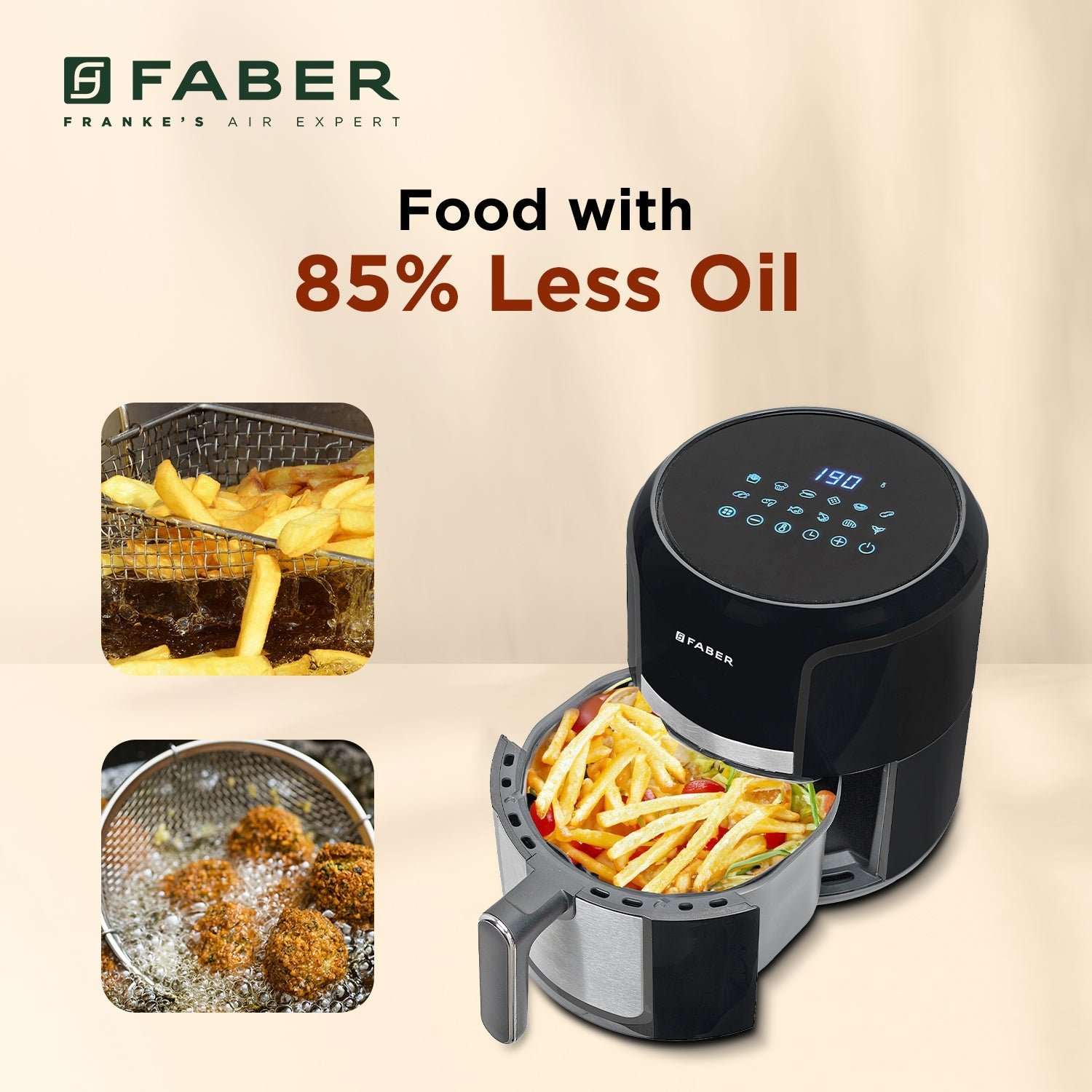 Faber FAF 4.0L AS BK DIGITAL | Official Faber image 3 | SKU 131.0715.553 | Ajay Trading Co.
