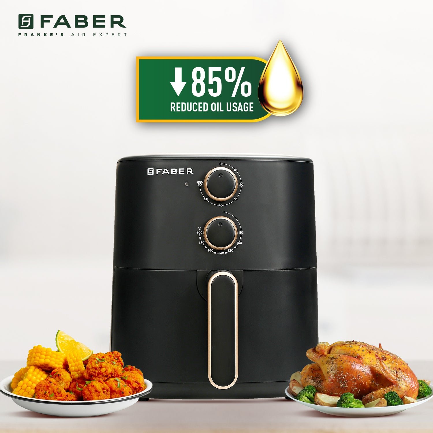 Faber FAF 6.0L DLX BK | Official Faber image 5 | SKU 131.0704.640 | Ajay Trading Co.
