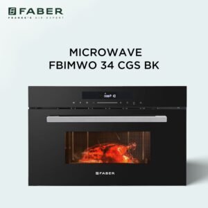 Faber MICROWAVE FBIMWO 34 CGS BK | Official Faber image 1 | SKU 131.0697.115 | Ajay Trading Co.