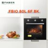 Faber FBIO 80L 6F BK | Official Faber image 2 | SKU 116.0680.241 | Ajay Trading Co.