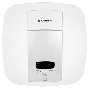 Faber FWG CYRUS 15L DIGI White Silver | Official Faber image 1 | SKU 119.0703.749 | Ajay Trading Co.