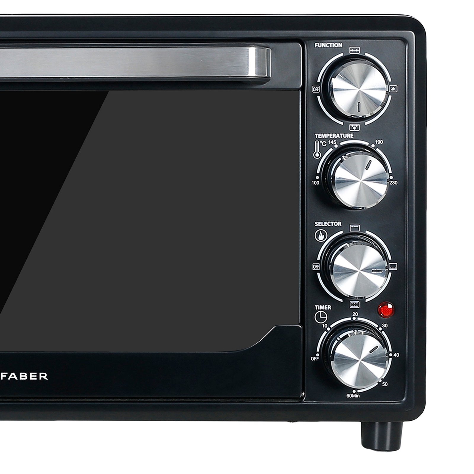 Faber FOTG BK 34L (Double Glazed) | Official Faber image 3 | SKU 131.0676.817 | Ajay Trading Co.