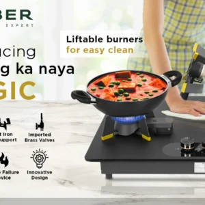 Faber Hob Magiclift HT804 BR CI AI official image 1 | SKU 106.0737.441 | Ajay Trading Co.