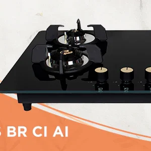 Faber Hob Maxus HT784 CRS BR CI AI official image 1 | SKU 106.0737.436 | Ajay Trading Co.