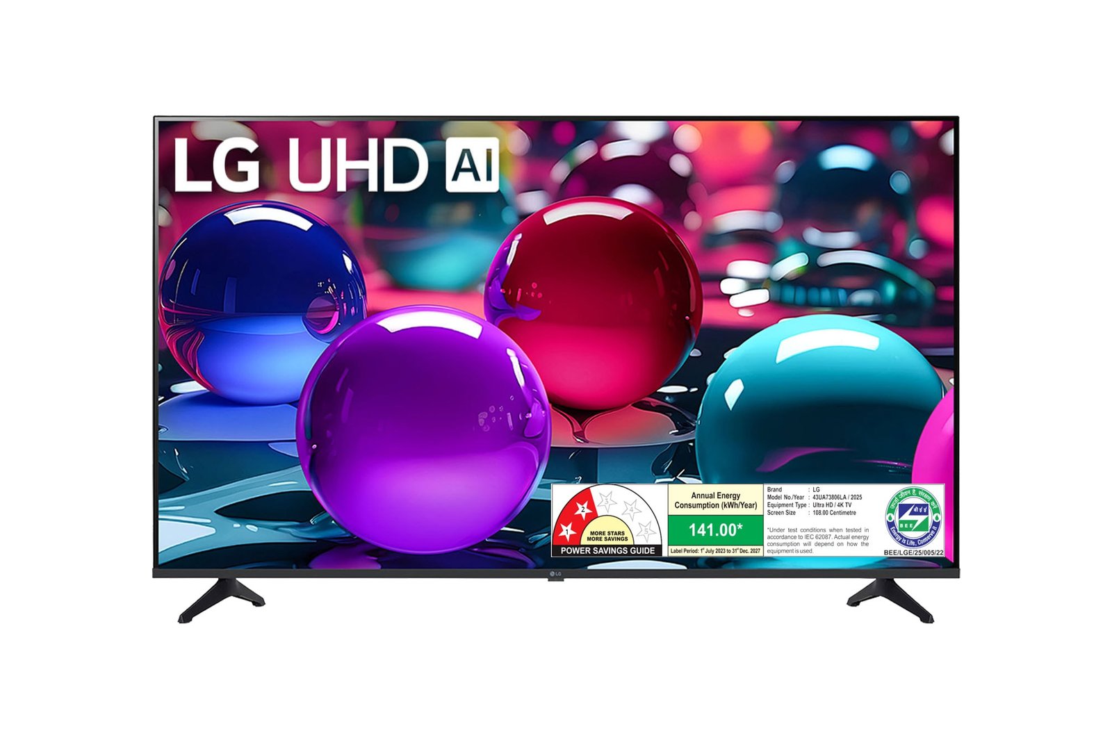 LG 43UA73806LA 43-inch 4K Smart TV