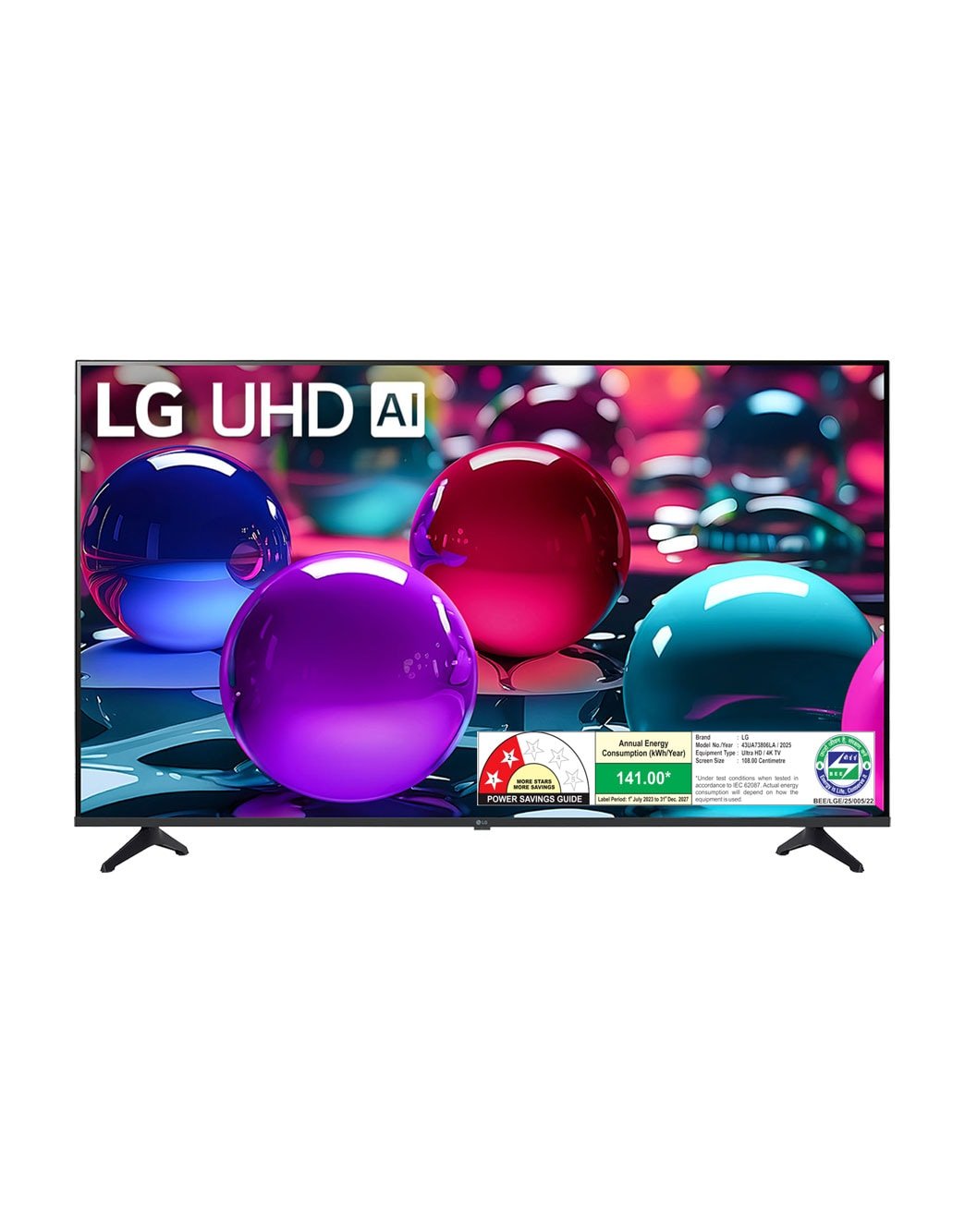 LG 43UA73806LA 43-inch 4K Smart TV