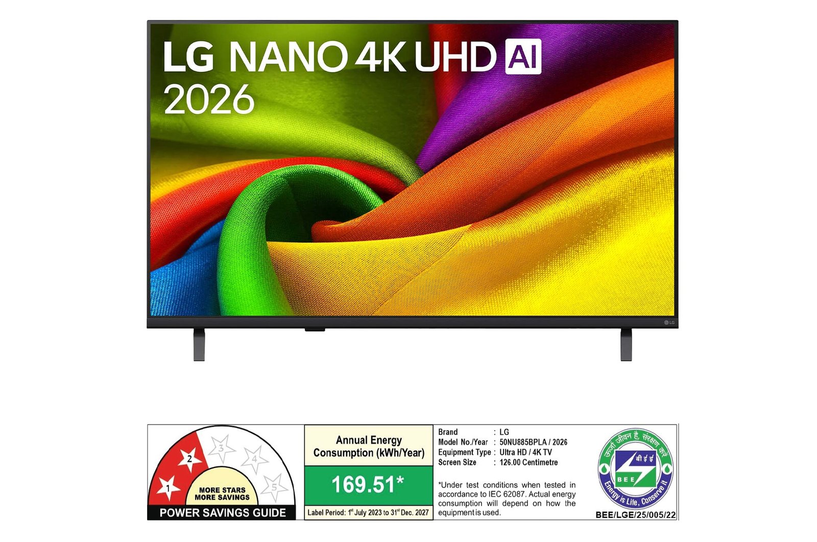 LG 50NU885BPLA 50-inch 4K Smart TV