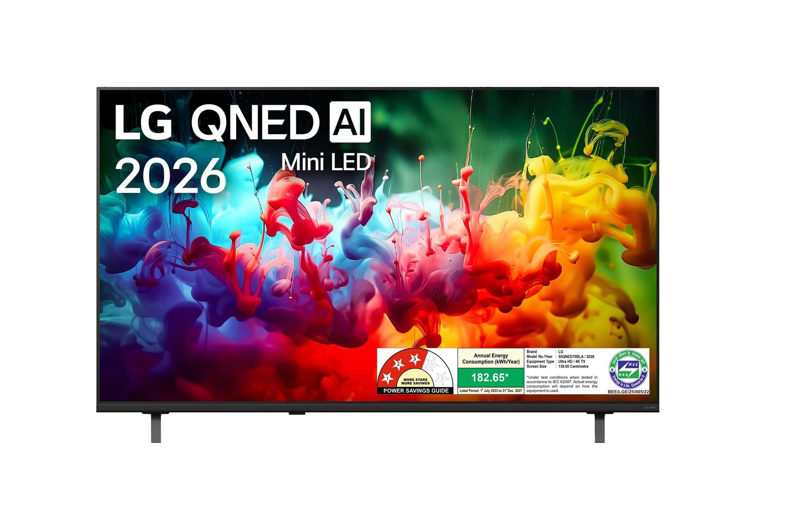 LG 55QNED70BLA 55-inch 4K Smart TV