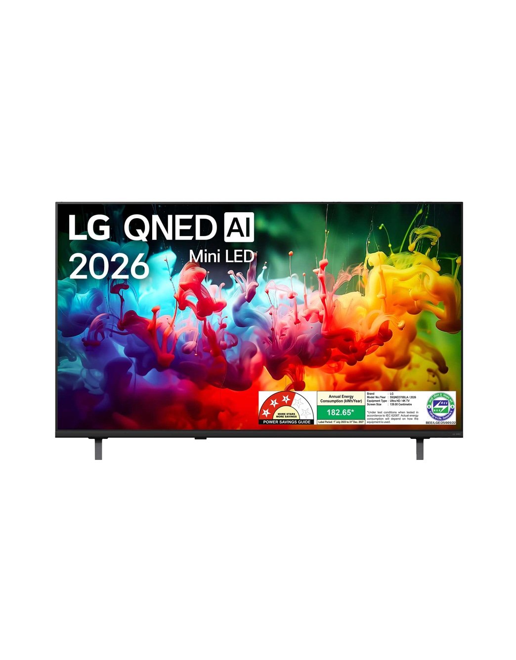 LG 55QNED70BLA 55-inch 4K Smart TV