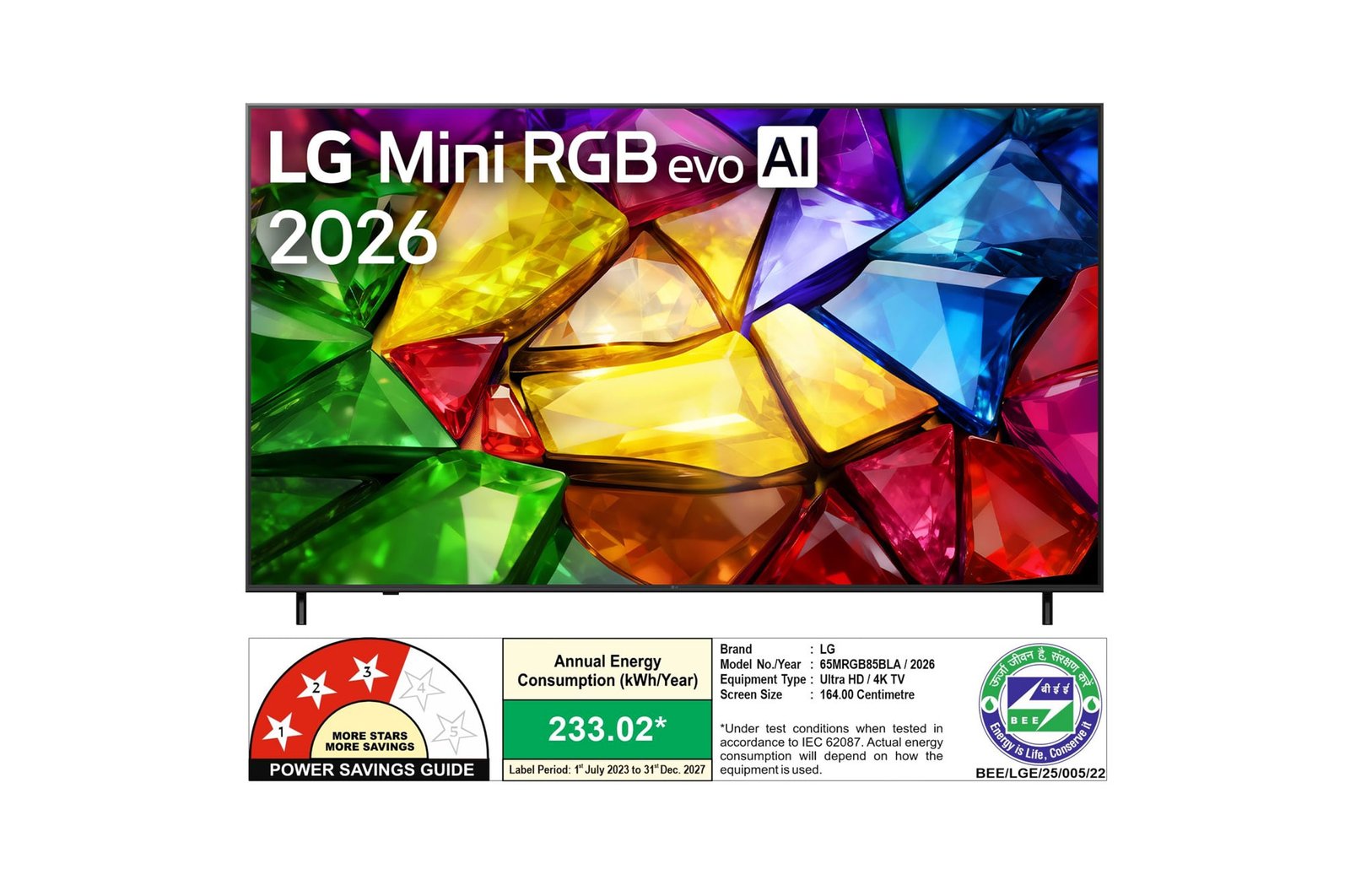LG 65MRGB85BLA 65-inch 4K Smart TV