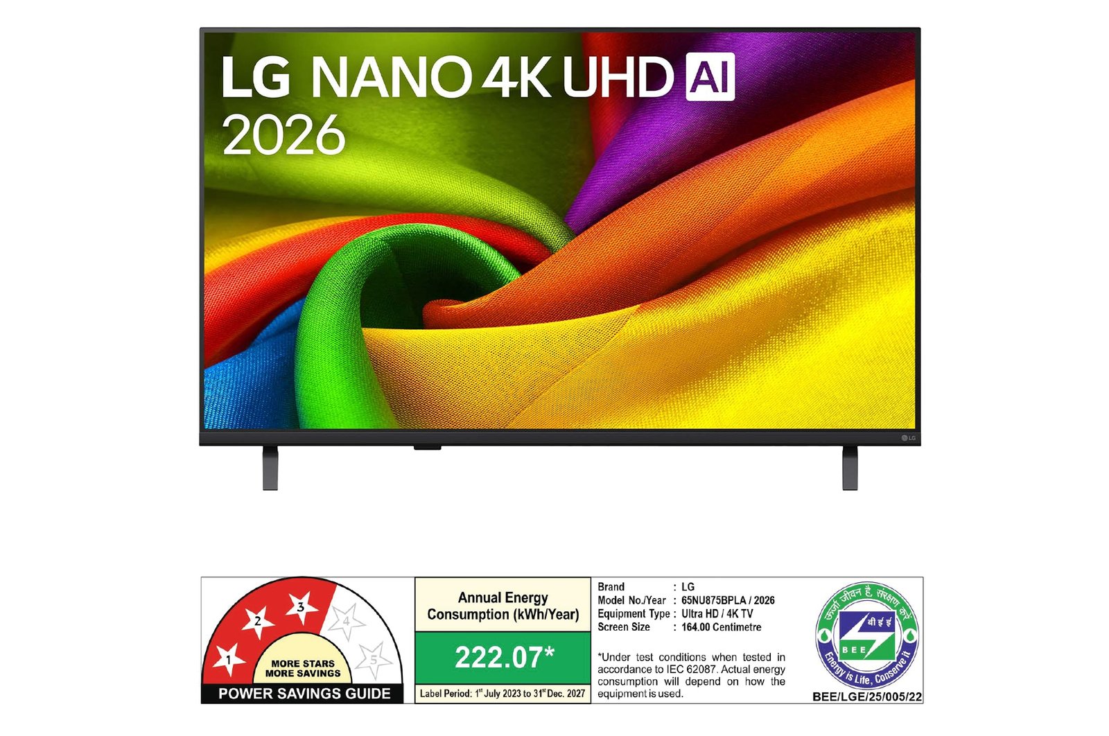 LG 65NU875BPLA 65-inch 4K Smart TV