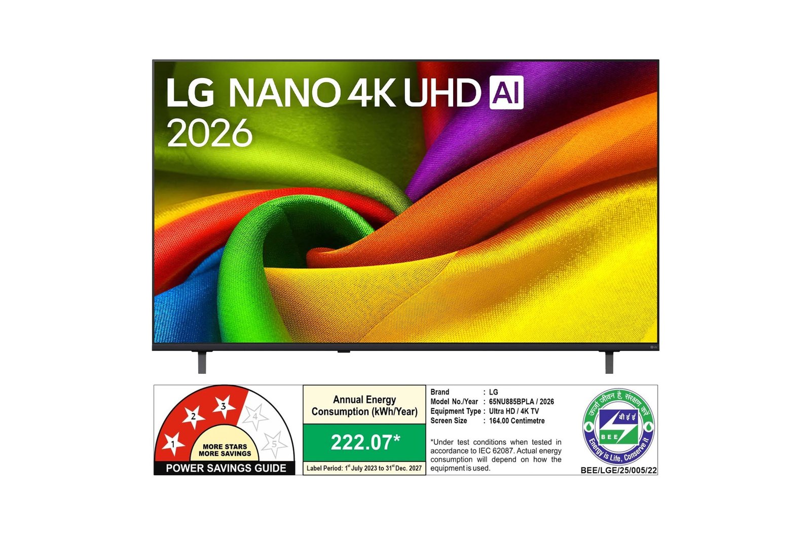 LG 65NU885BPLA 65-inch 4K Smart TV