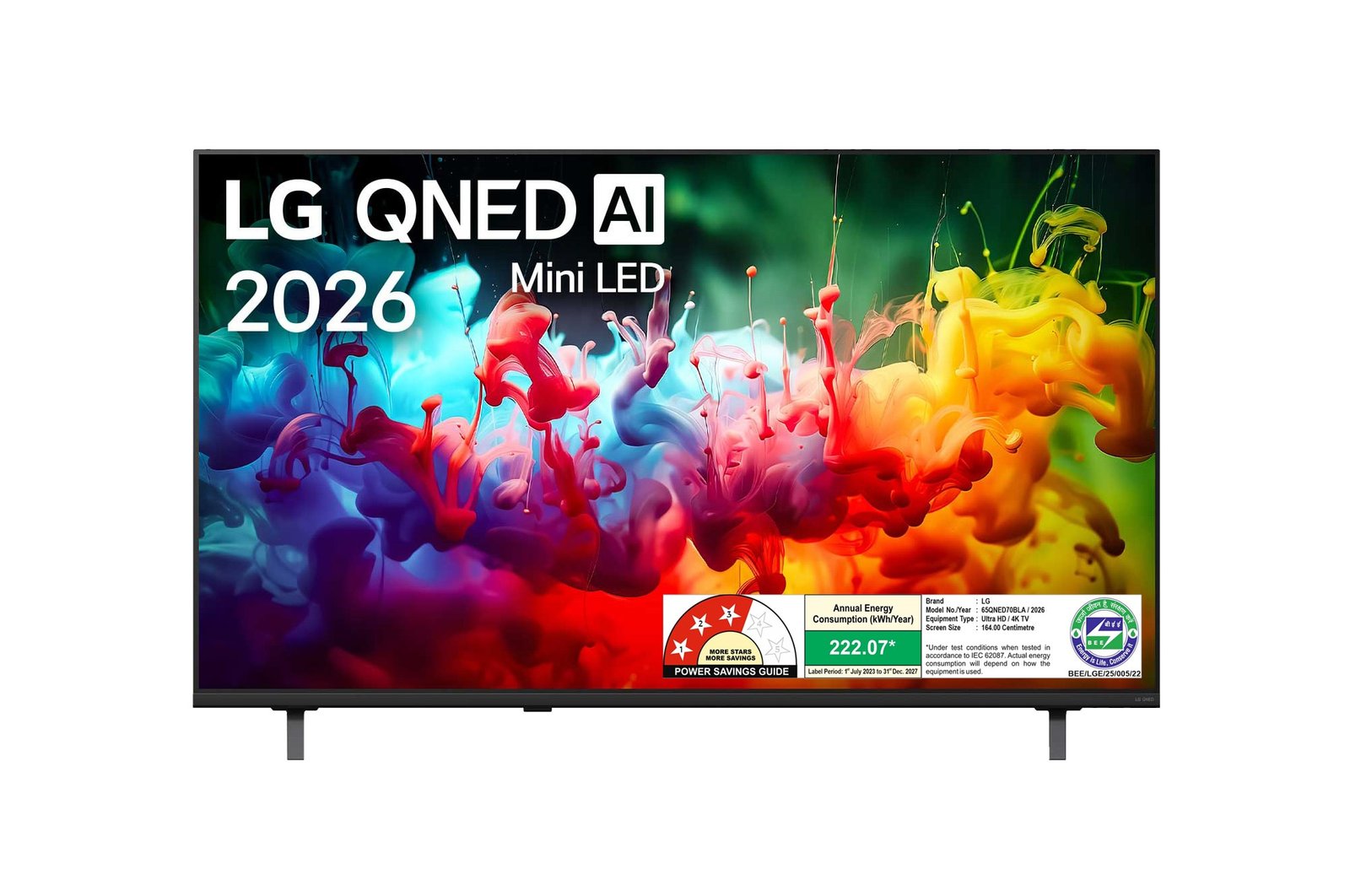 LG 65QNED70BLA 65-inch 4K Smart TV