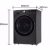 LG FHD1207STB front load washing machine official product image