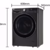 LG FHD1207STB front load washing machine official product image