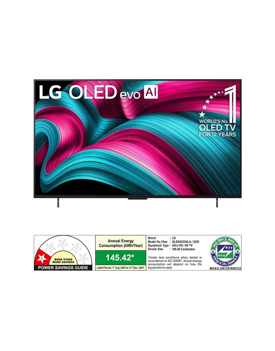LG OLED42C54LA 42-inch 4K Smart TV